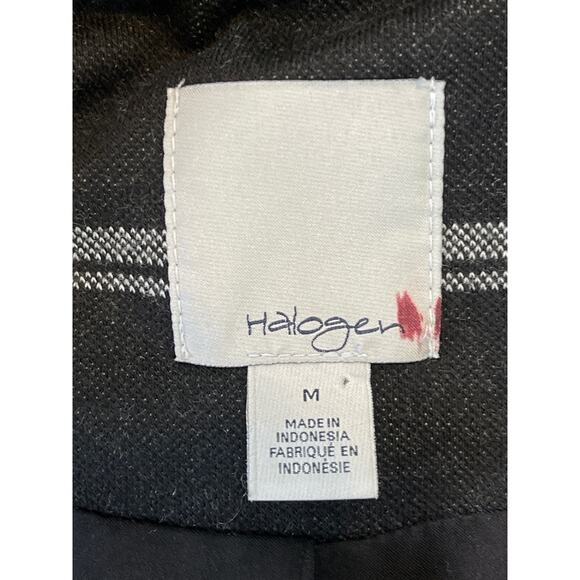 Halogen Windowpane Check Long Vest Size Medium - Picture 7 of 9